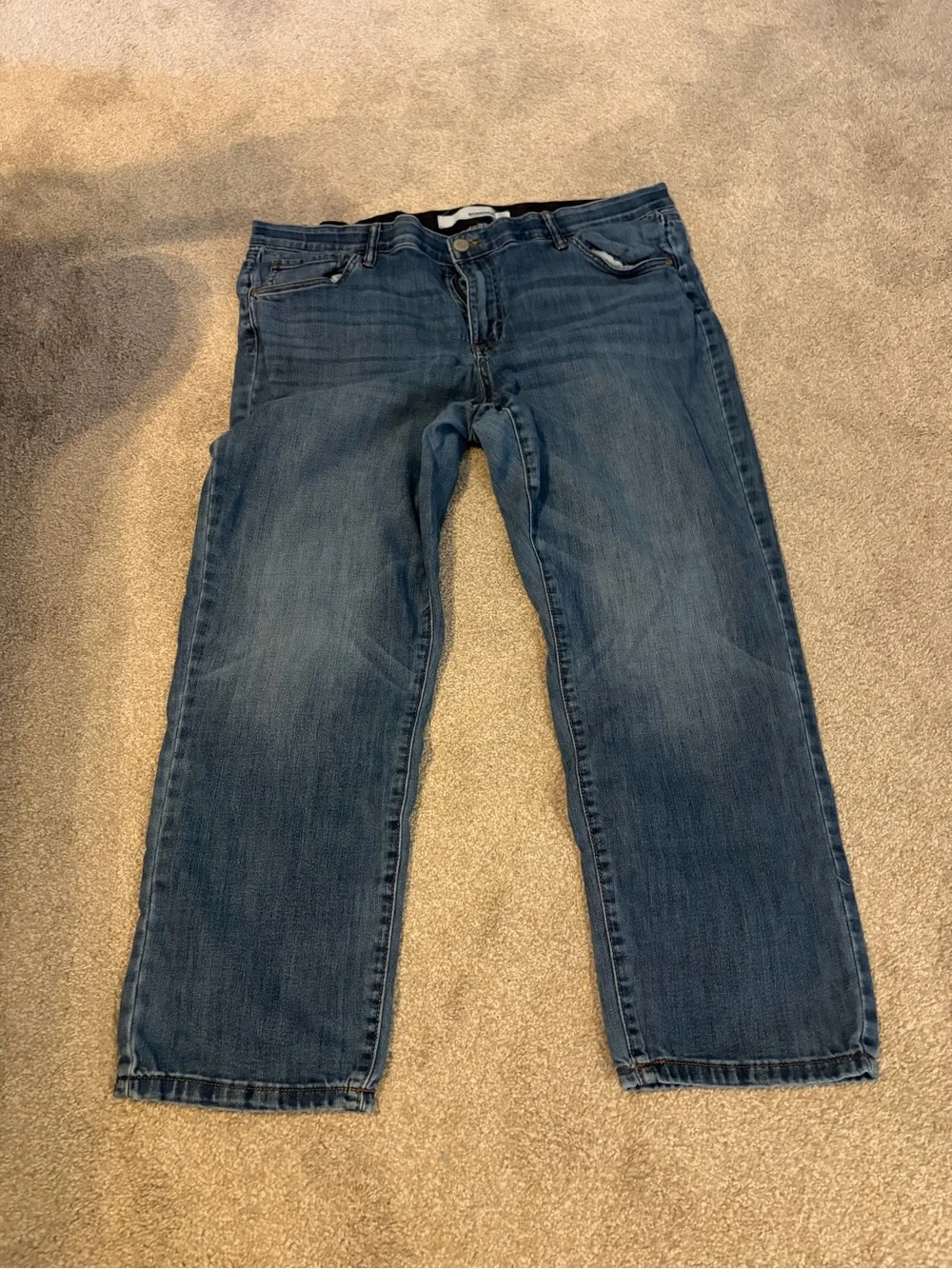 Sonoma Straight Leg Jeans in Medium Blue Wash